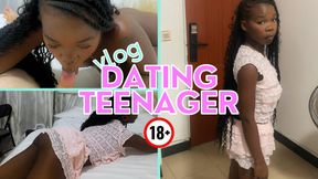 Picked Up Hot Ebony Teen on Dating App. She Gets Wrecked in My Room! Vlog